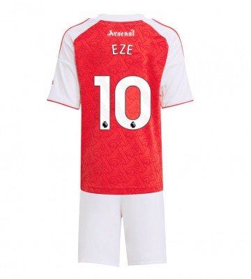 Arsenal Eberechi Eze #10 Replika Babytøj Hjemmebanesæt Børn 2025-26 Kortærmet (+ Korte bukser)